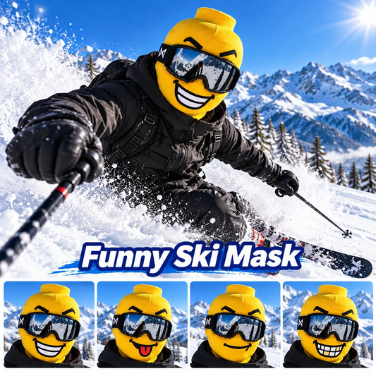 Funny 3D printed ski mask
